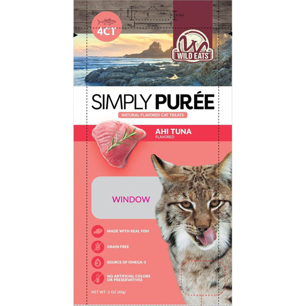 Wild Eats Cat Puree Treats (AHI TUNA, 4 PK)