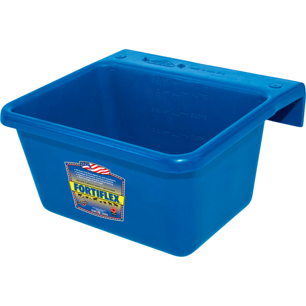 Fortiflex Over The Fence Feeder (BLUE, 6 QT)