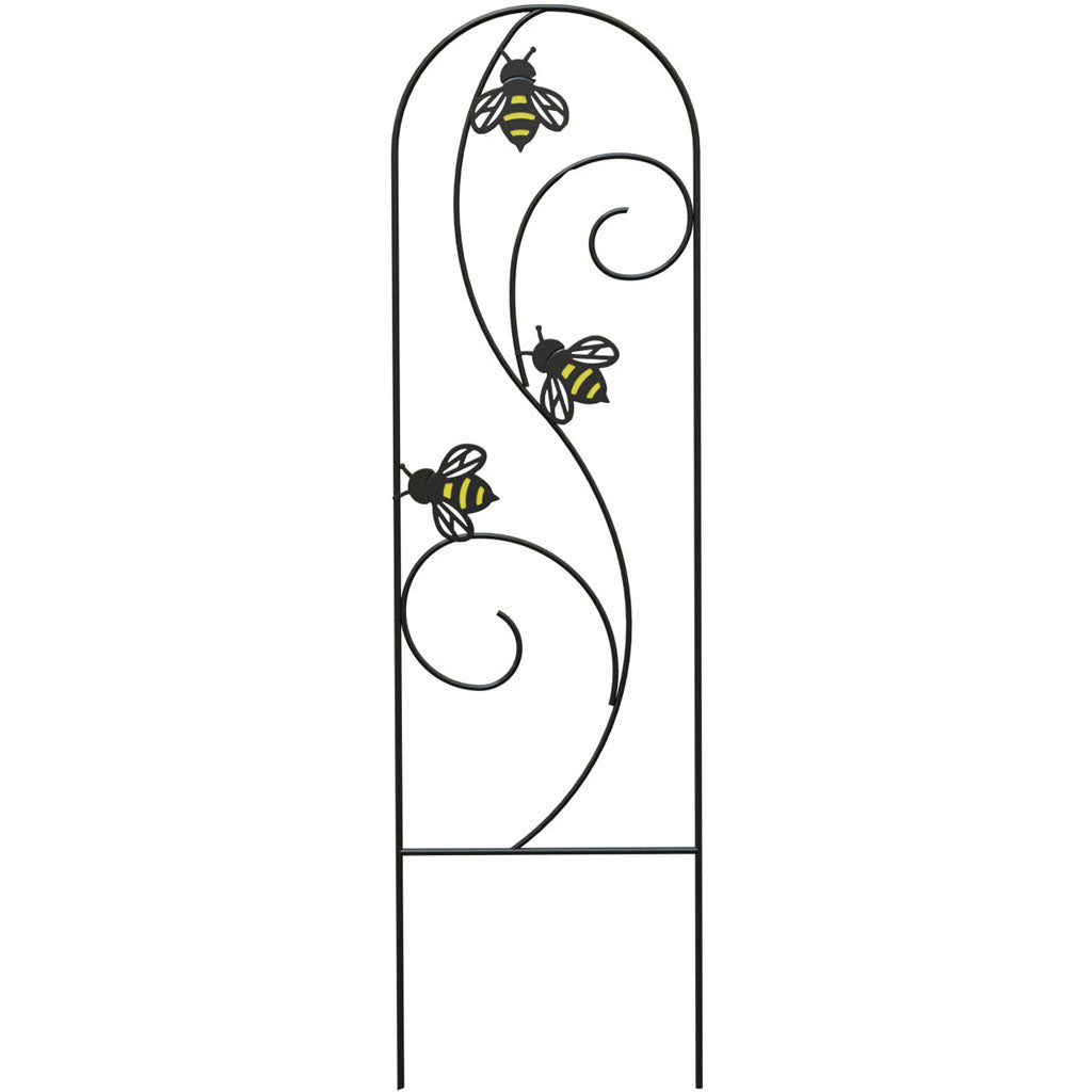 Bee-Conscious Garden Pot Trellis (BLACK, 36 IN)