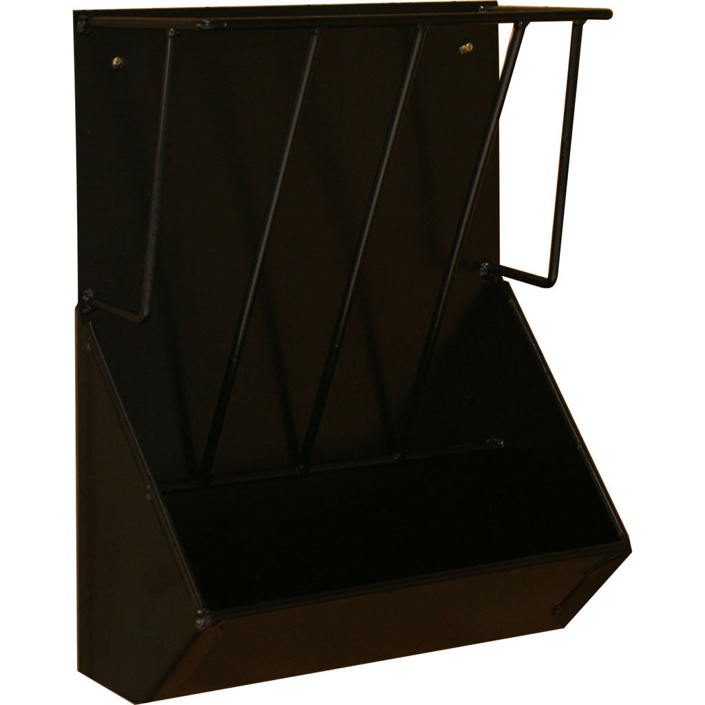 Mini Hay And Grain Feeder (BLACK, 18 IN)