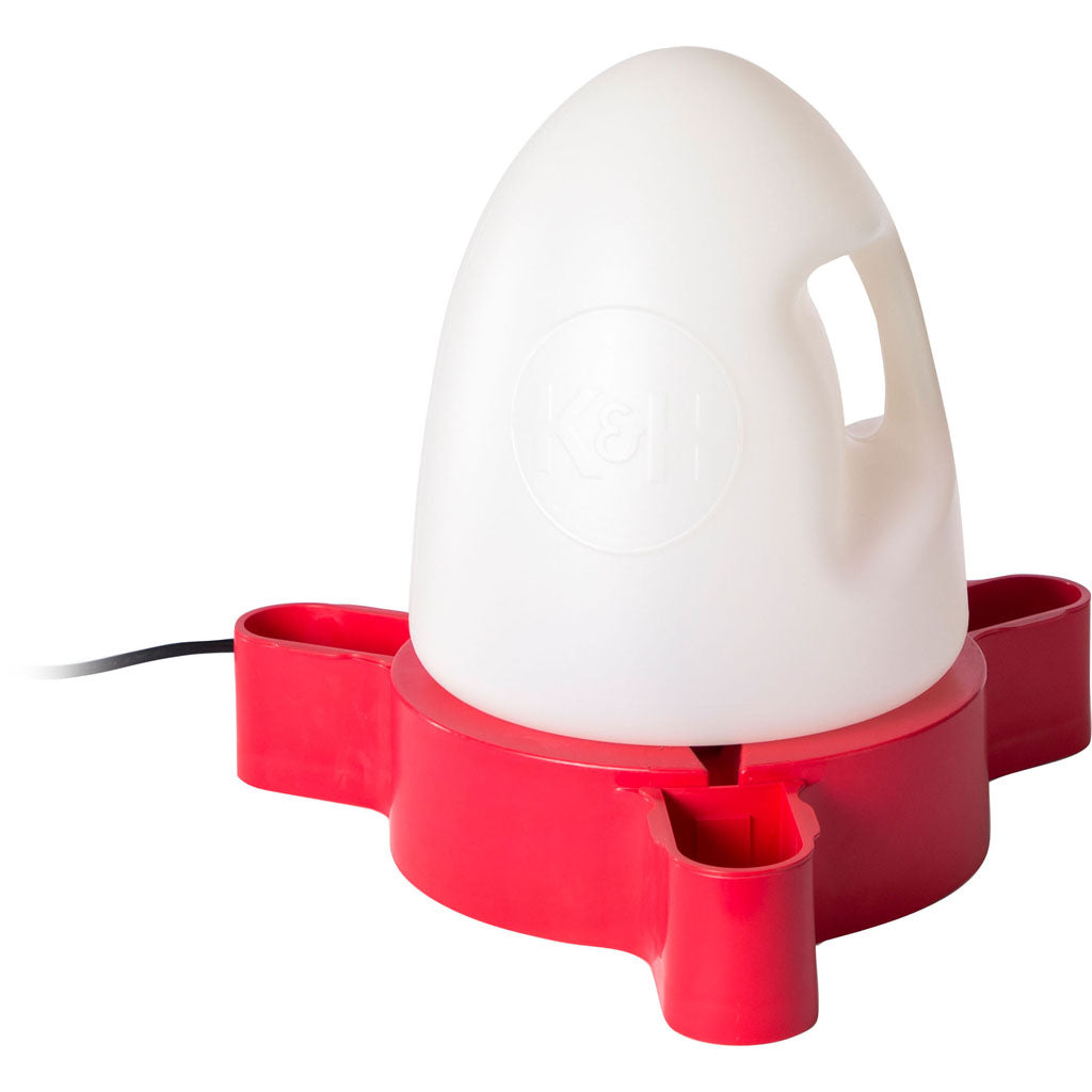 K&H Duck Waterer Heated (RED, 2.5 GAL)