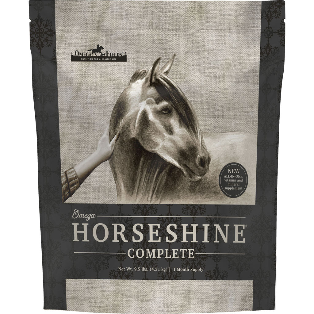 Omega Horseshine Complete Supplement For Horses (9.5 LB)