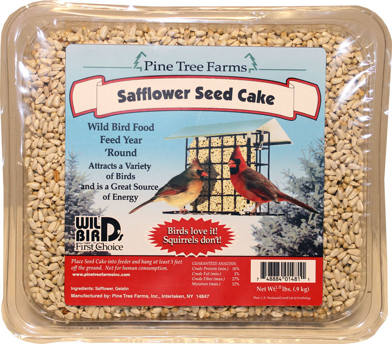 Pine Tree Farms Seed Cake (SAFFLOWER, 1.8 LB)