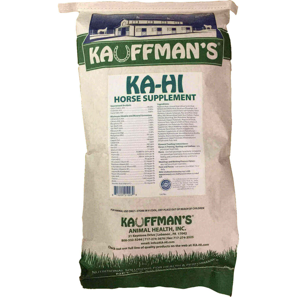 Kauffman'S Ka-Hi Horse Supplement (50 LB)