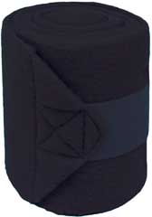 Polo Fleece Bandages (BLACK, 9 FT-4 PK)