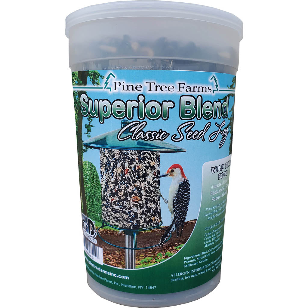 Pine Tree Farms Classic Seed Log (SUPERIOR BLEND, 28 OZ)