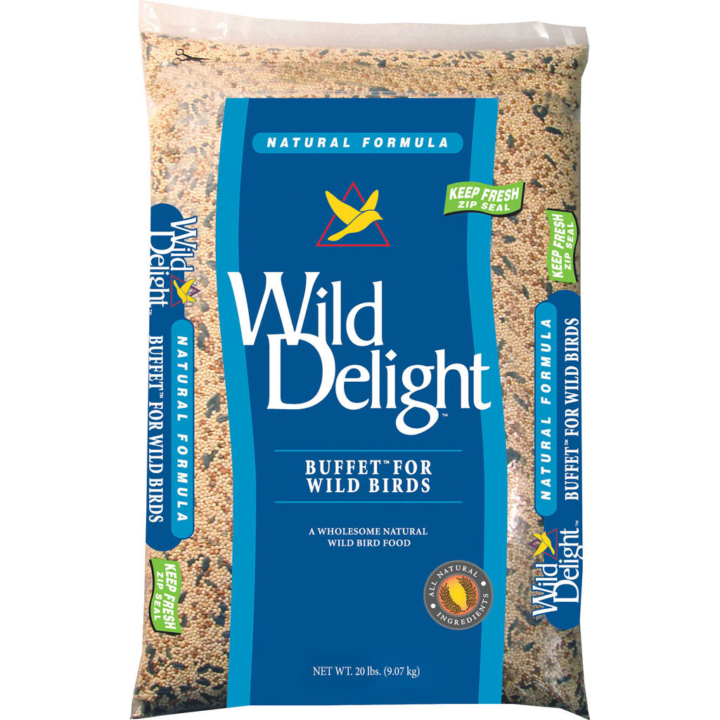 Wild Delight Buffet For Wild Birds Food (20 LB)