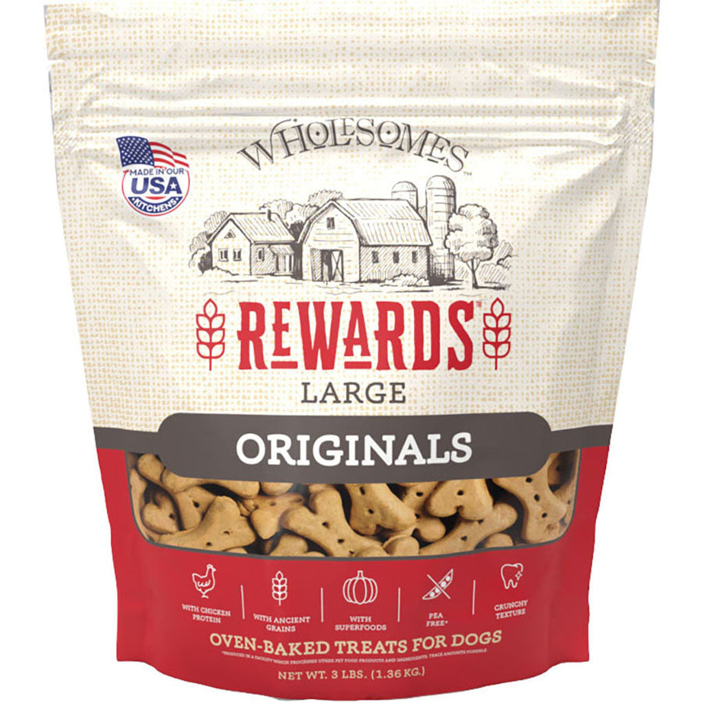 Wholesomes Rewards Classic Original Biscuits (CHICKEN, LG-3 LB)