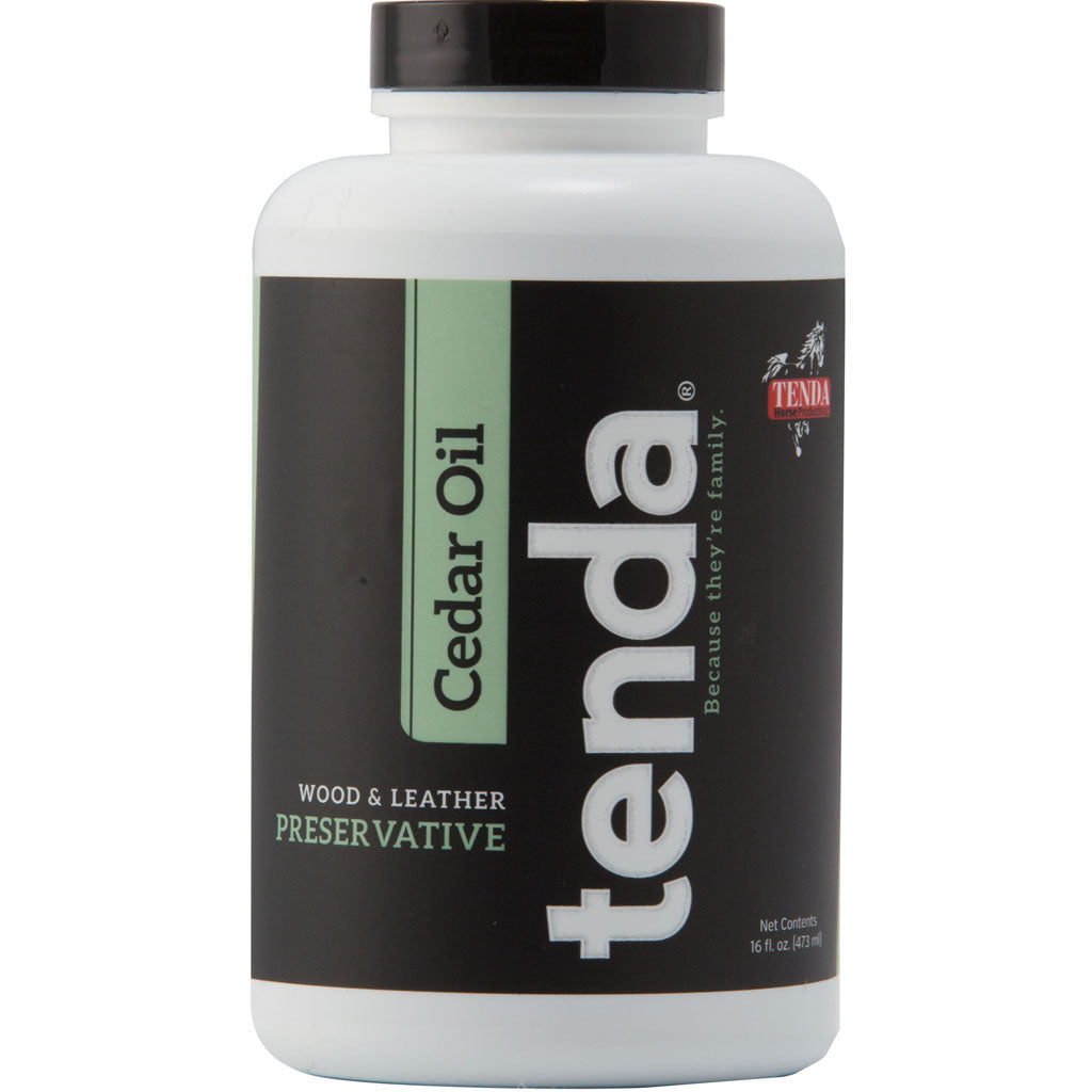 Tenda Cedar Oil Wood & Leather Preservative (16 OZ)