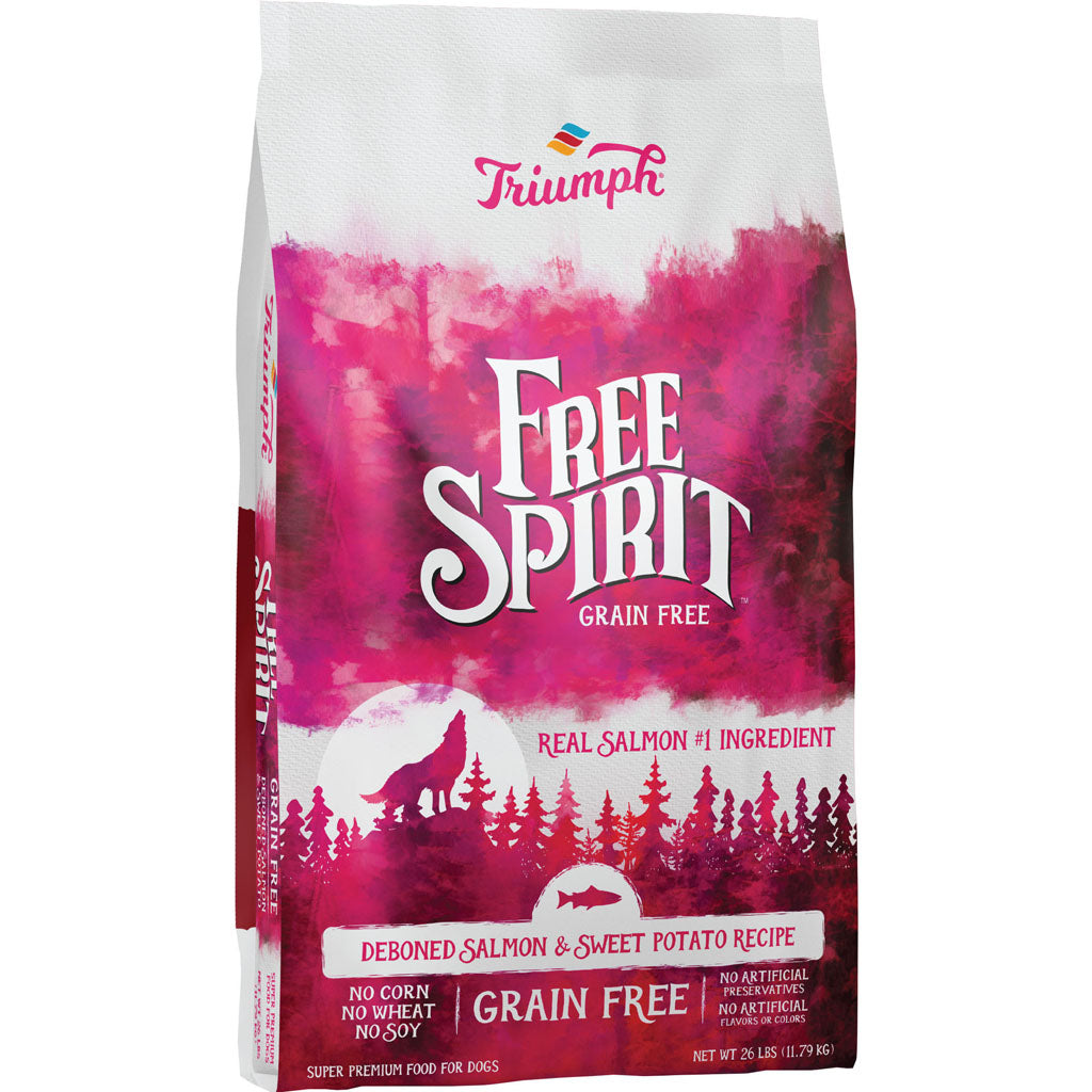 Triumph Grain Free Dog Food (SALMON/SWEET PO, 26 LB)
