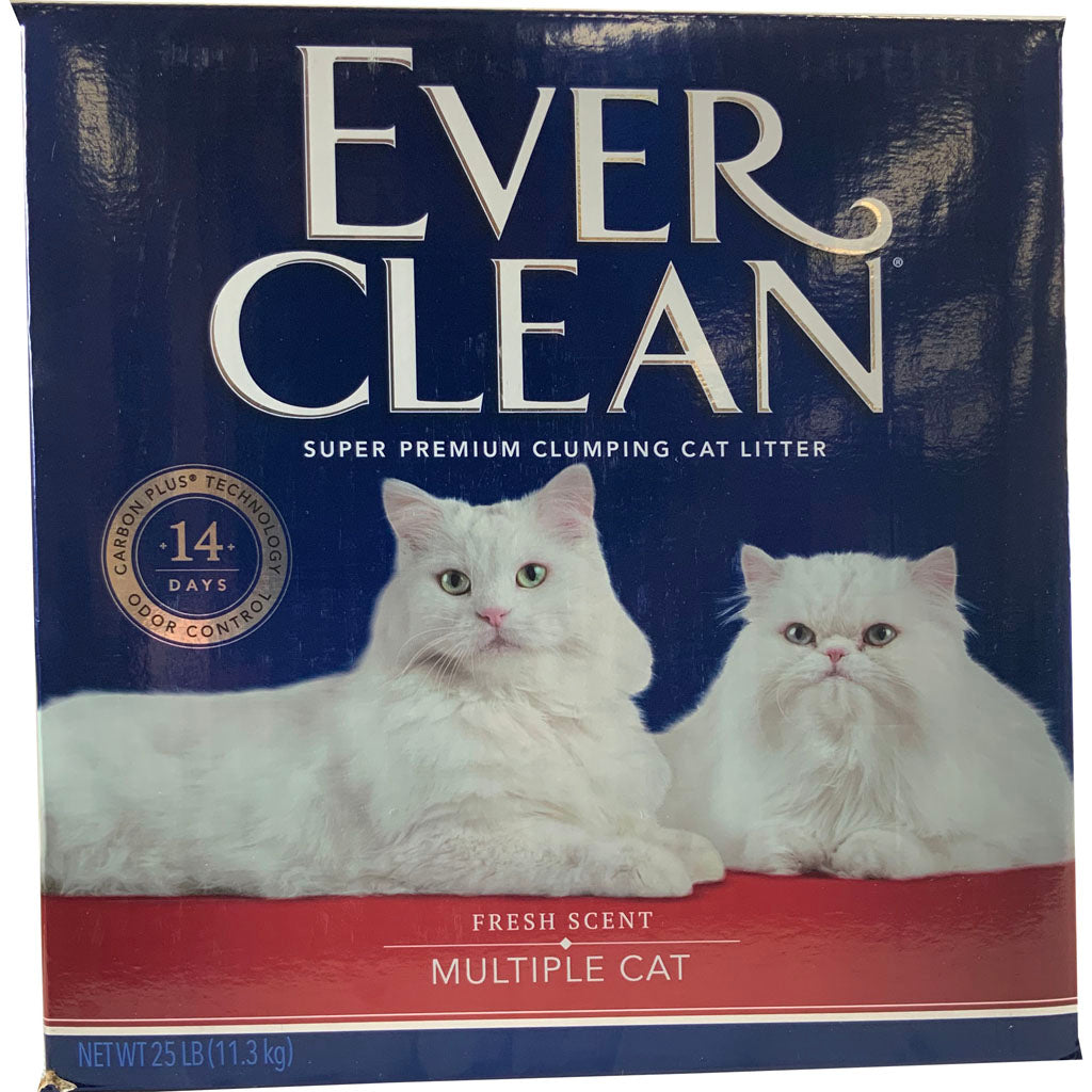 Ever Clean Multi-Cat Clumping Litter (FRESH SCENT, 25 LB)