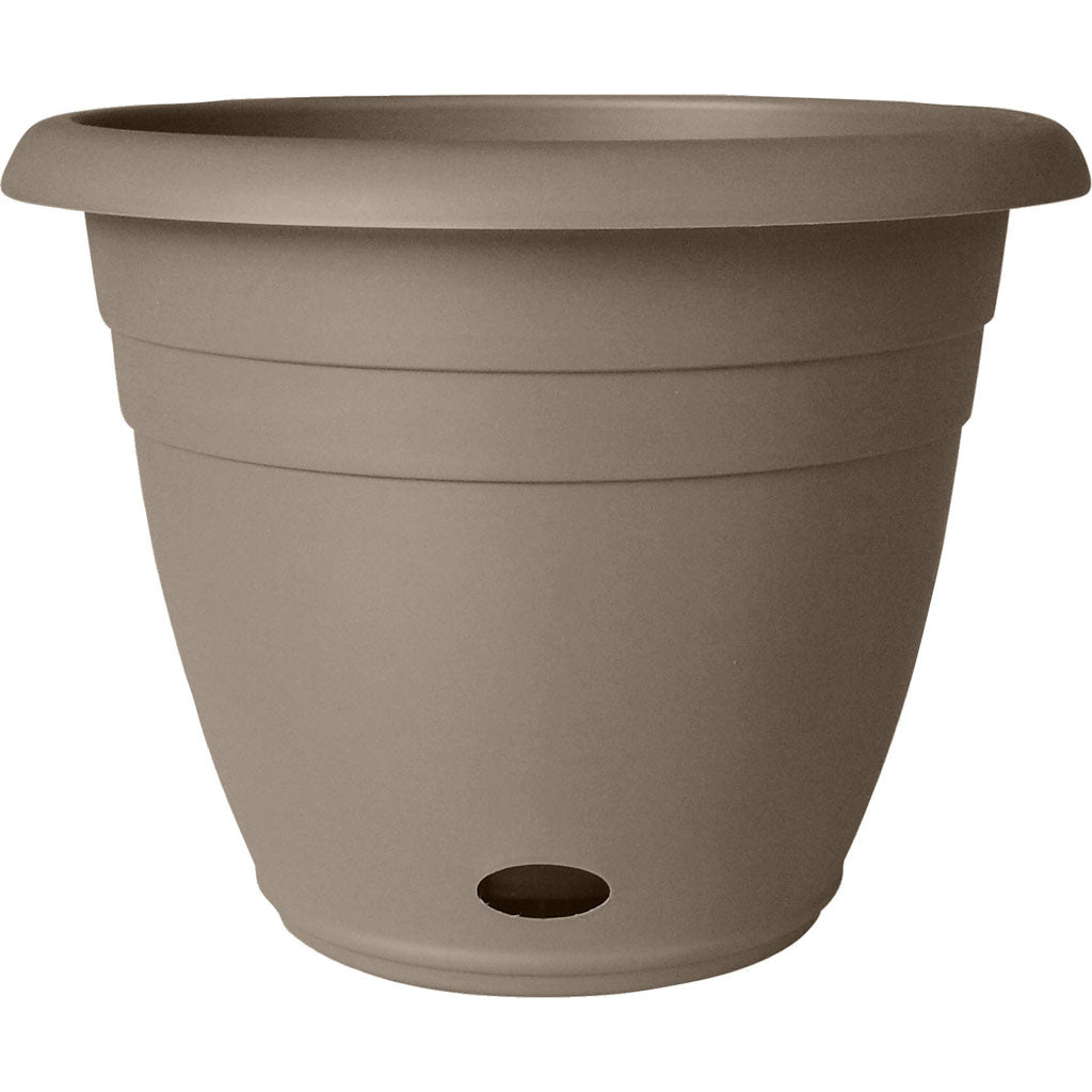 Southern Patio Jackson Self-Watering Planter (GREIGE, 11 IN)
