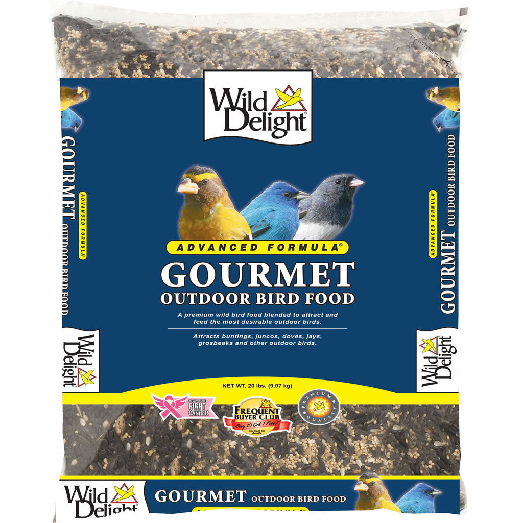 Wild Delight Advanced Gourmet Outdoor Bird Food (20 LB)