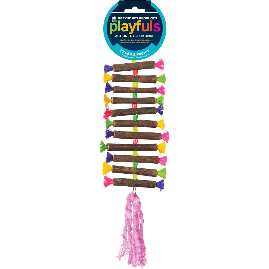 Tropical Teasers Twisting Sticks Bird Toy (5X13 IN)
