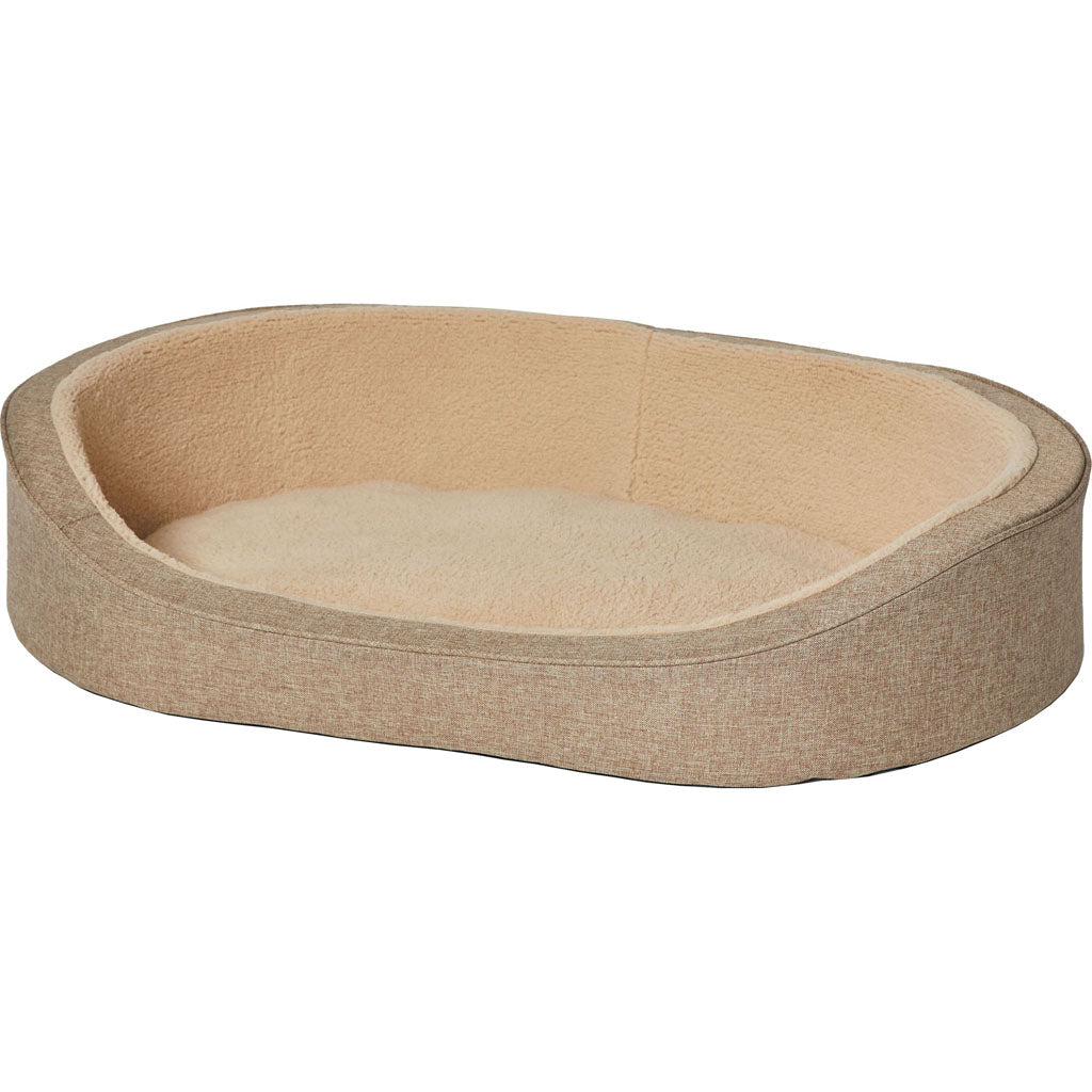 Quiet Time Deluxe Hudson Pet Bed (TAN, MD)