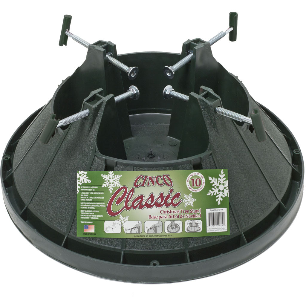Classic Christmas Tree Stand (GREEN, LG)
