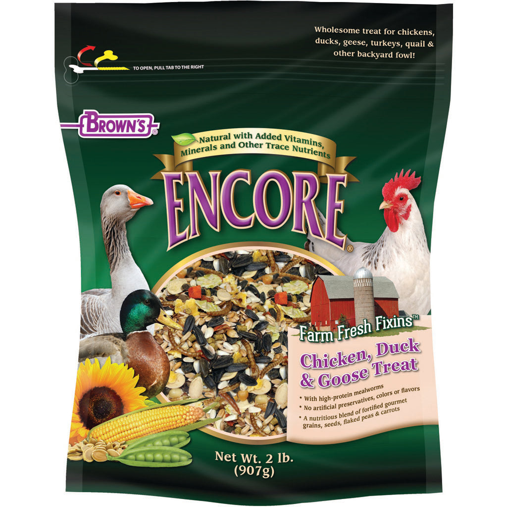 Encore Natural Chicken Duck & Goose Treat (2 LB)