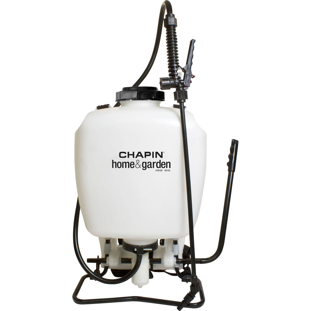 Home & Garden Backpack Sprayer (WHITE, 4 GAL)
