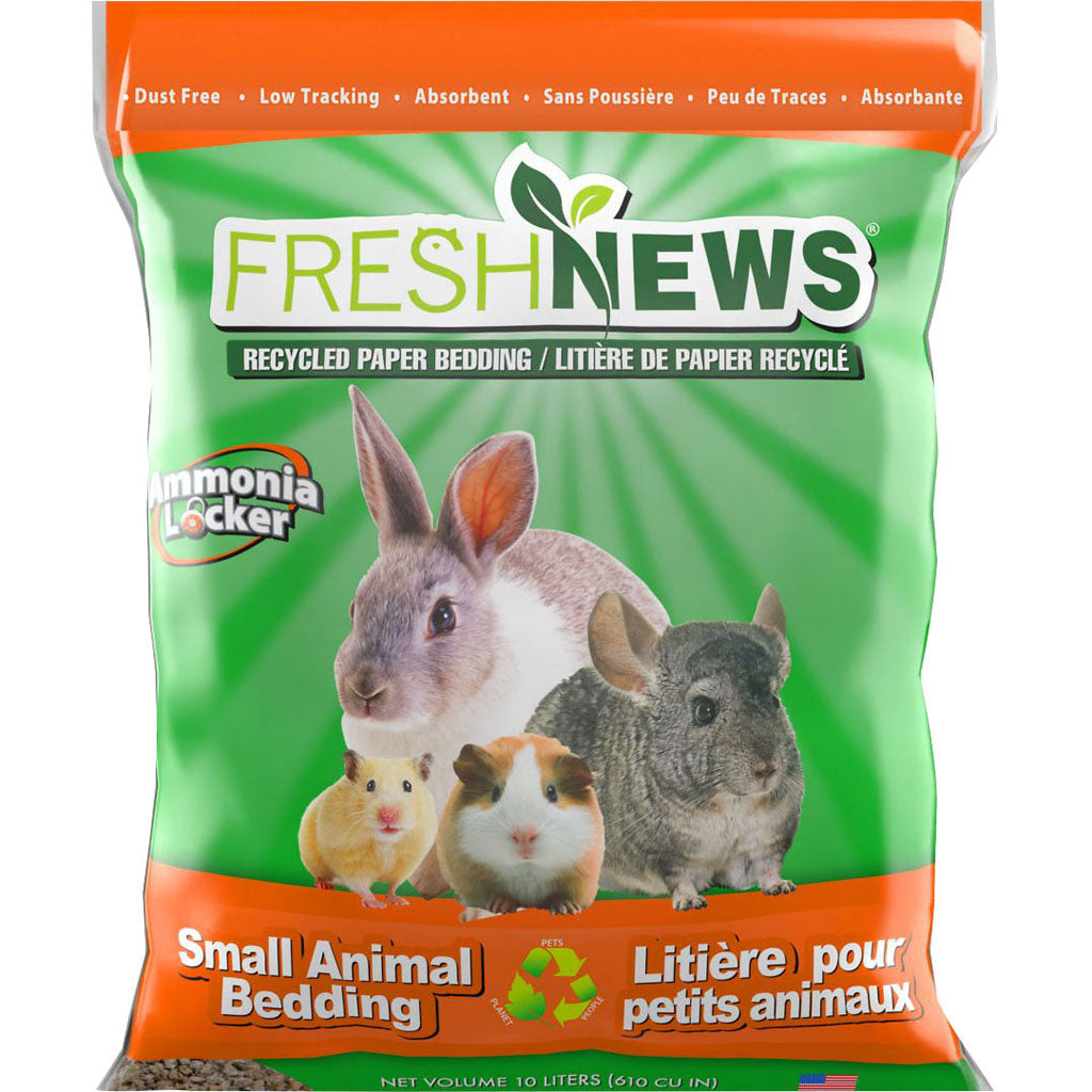 Fresh News Small Animal Bedding (GRAY, 10 L)