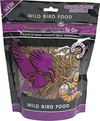 Mealworm To Go Wild Bird Food (BERRY, 3.52 OZ)