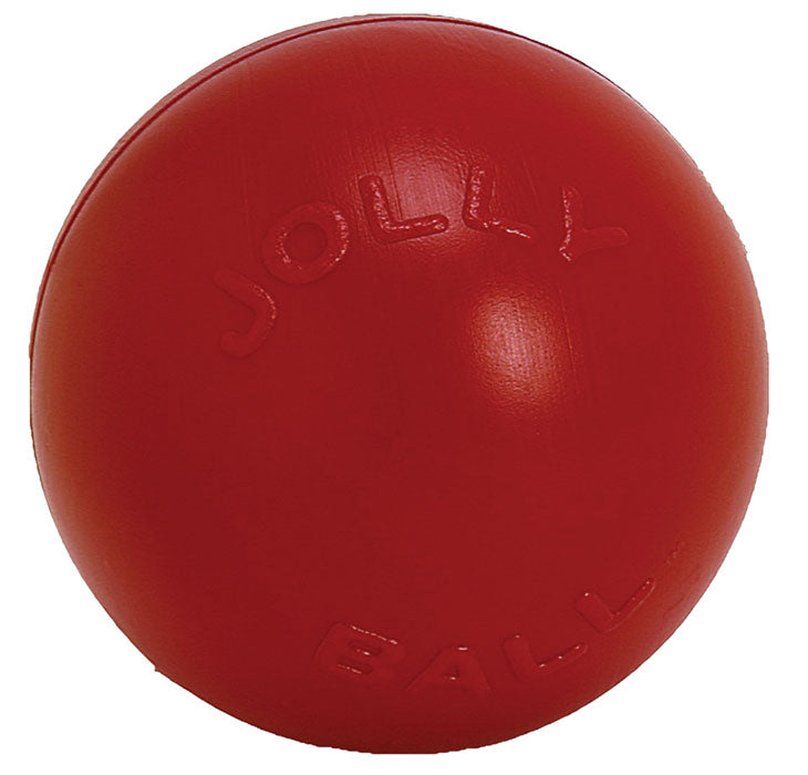 Jolly Pets Push-N-Play Ball (RED, LG-10 IN)