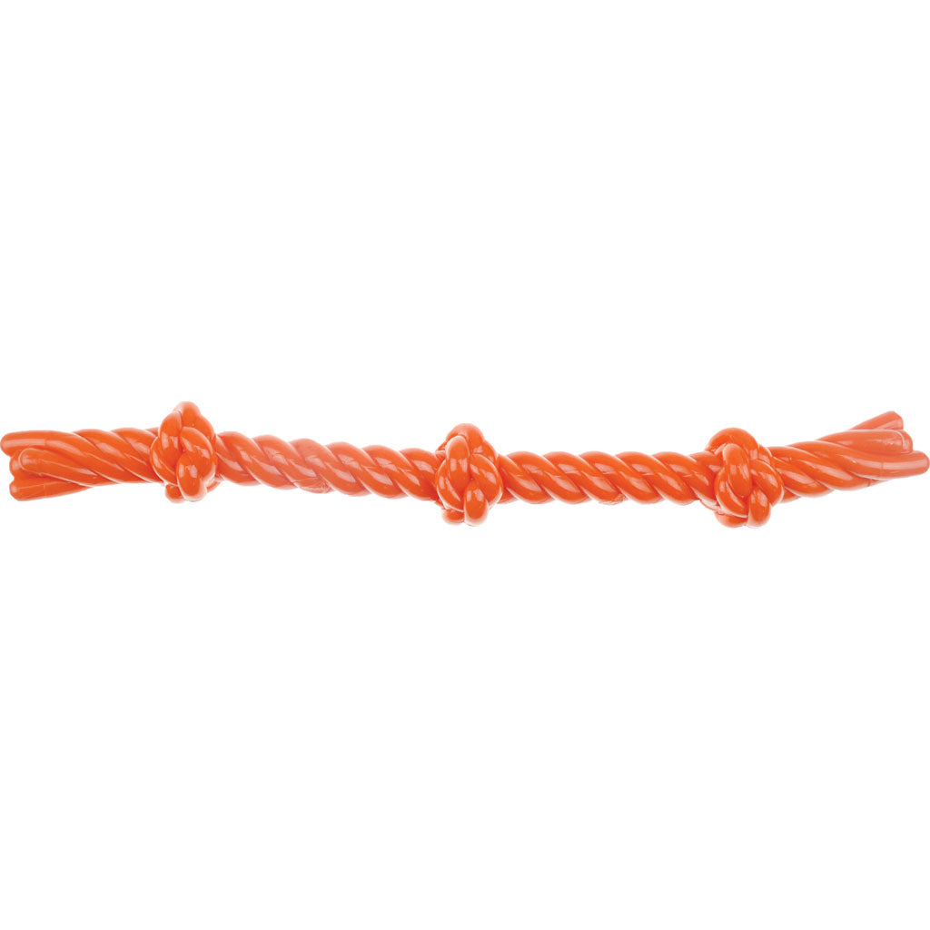 Infinity Tpr 3-Knot Tpr Rope Toy (ORANGE, 17 IN)