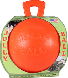 Horsemen'S Pride Dual Jolly Ball (ORANGE, 10 IN)