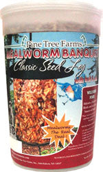 Pine Tree Farms Mealworm Banquet Classic Seed Log (28 OZ)