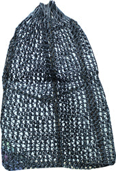 Ultra Slow Feeder Hay Net (BLACK, 40 IN)