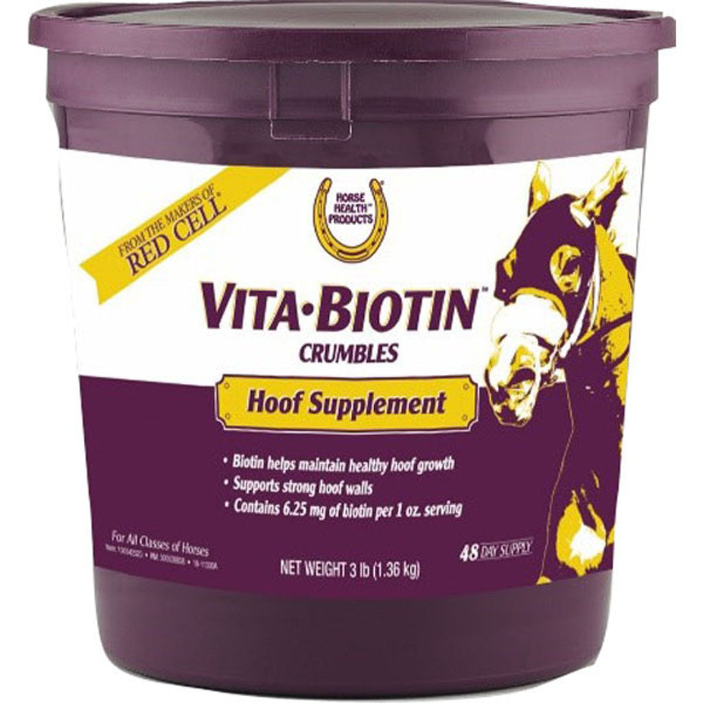 Vita Biotin Crumbles Hoof Supplement (3 LB)