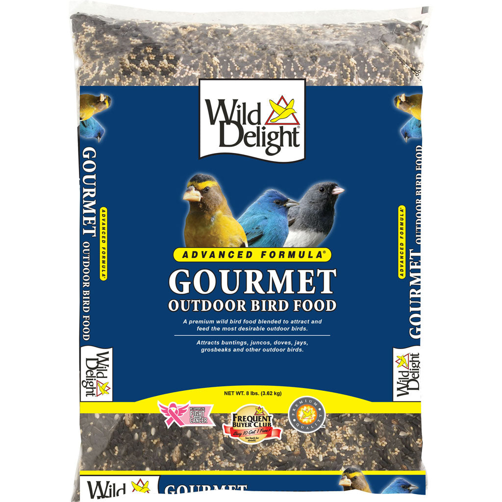 Wild Delight Advanced Gourmet Outdoor Bird Food (8 LB)
