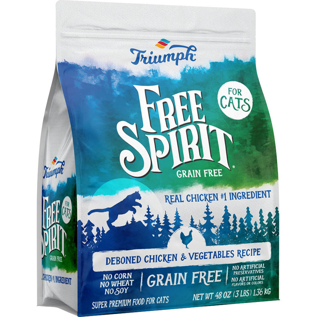 Free Spirit Cat Food (CHICKEN/VEGETAB, 3 LB)