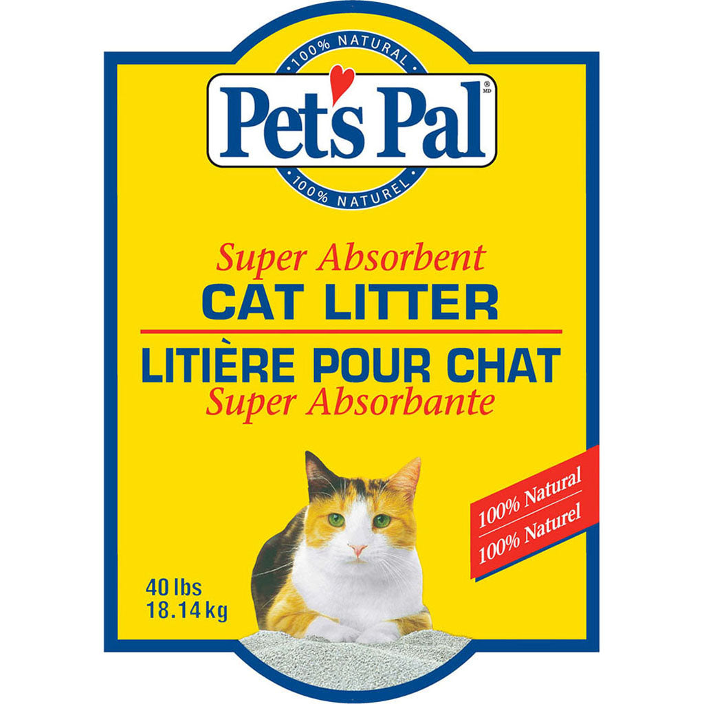 Pet'S Pal Traditional Clay Litter (UNSCENTED, 40 LB)