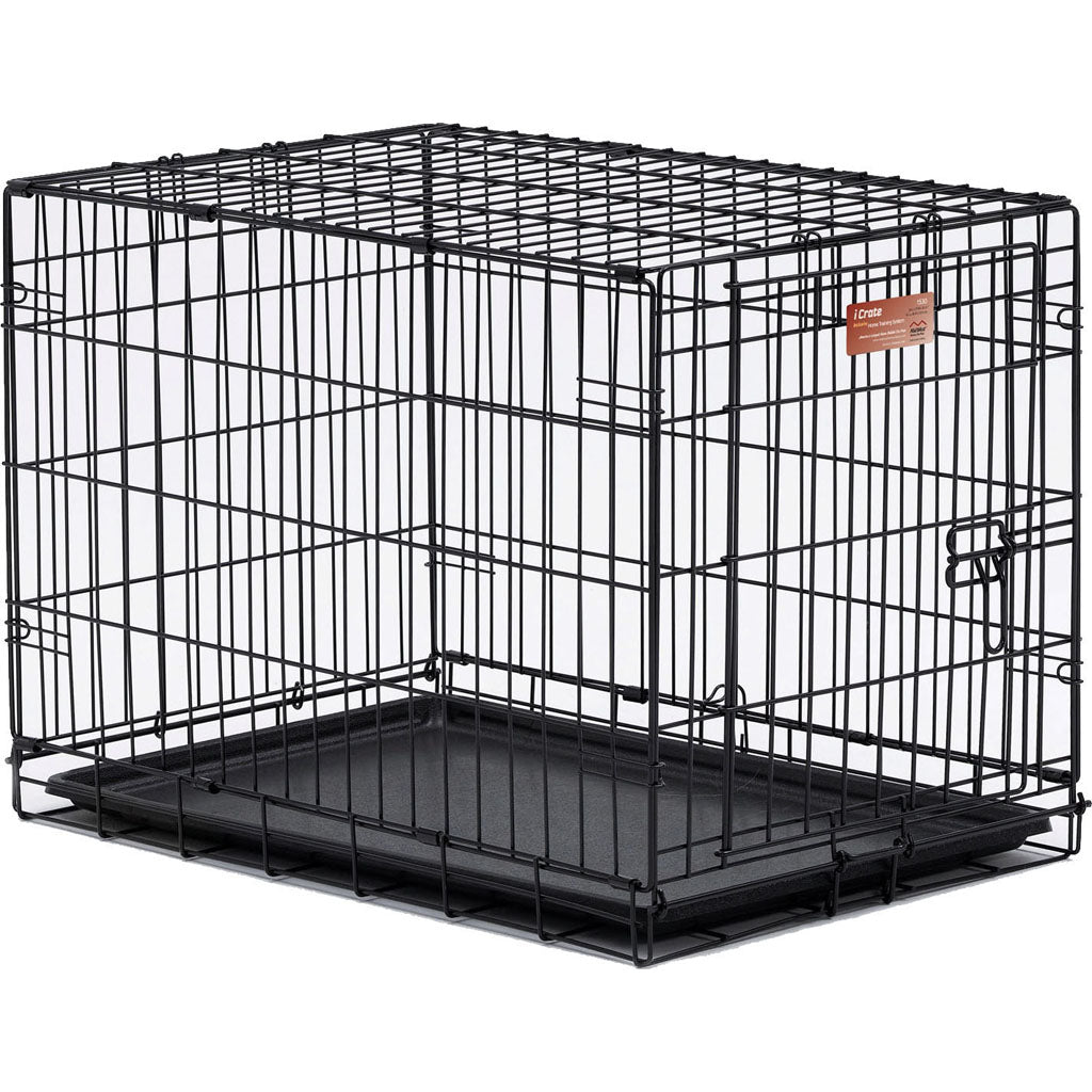 I-Crate Single Door (BLACK, 24 IN-SNGL)