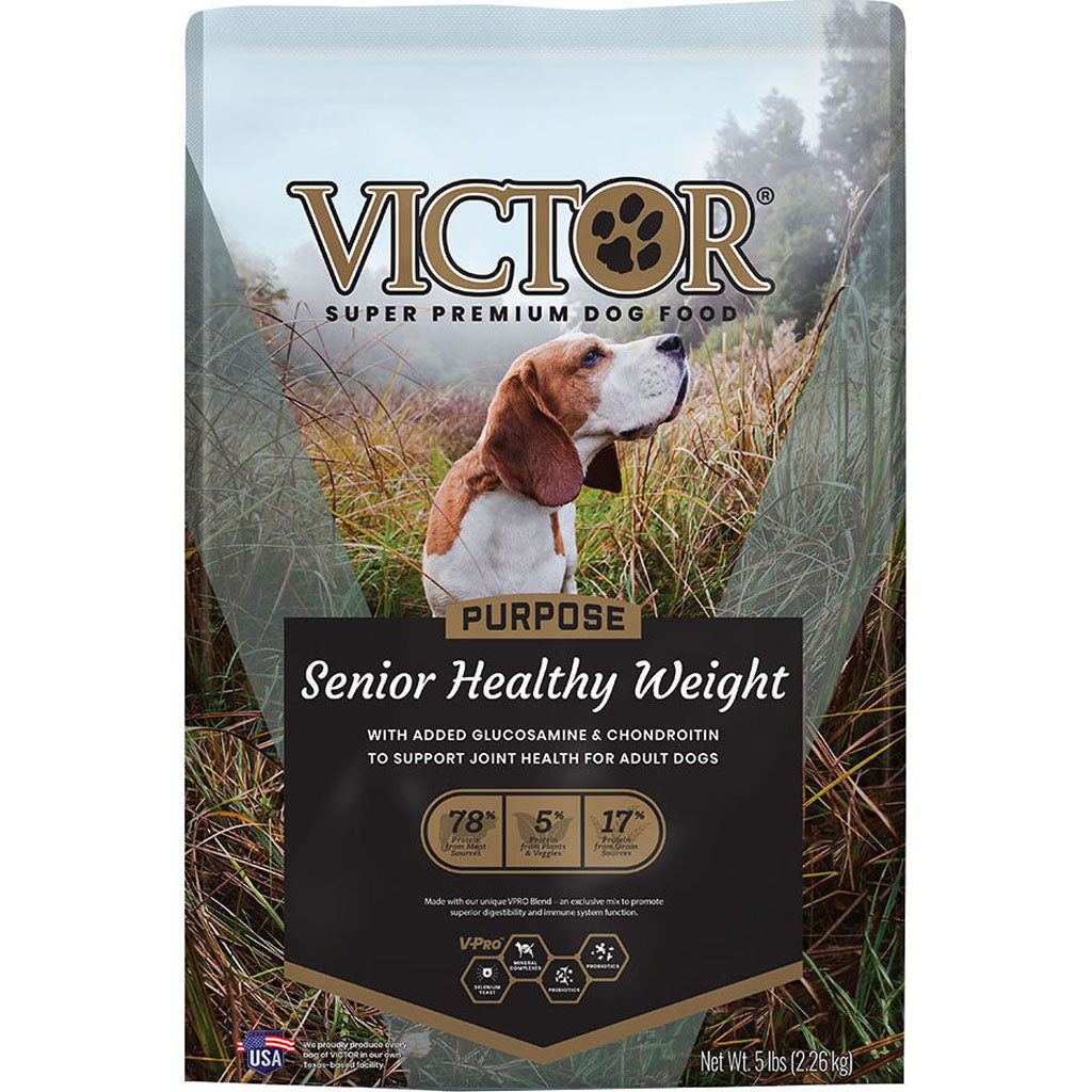 Purpose Senior Healthy Weight Dog Food (BEEF/CHICKEN/FI, 5 LB)