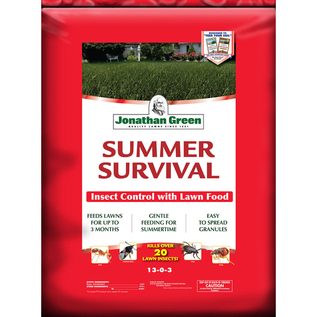 Summer Survival Insect Control & Lawn Fertilizer (15000 SQ FT)