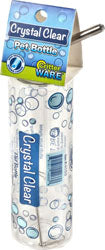 Crystal Clear Plastic Pet Bottle (8 OZ)