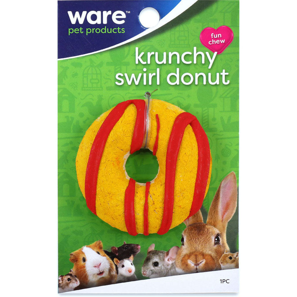 Krunchy Swirl Donut Small Animal Treat