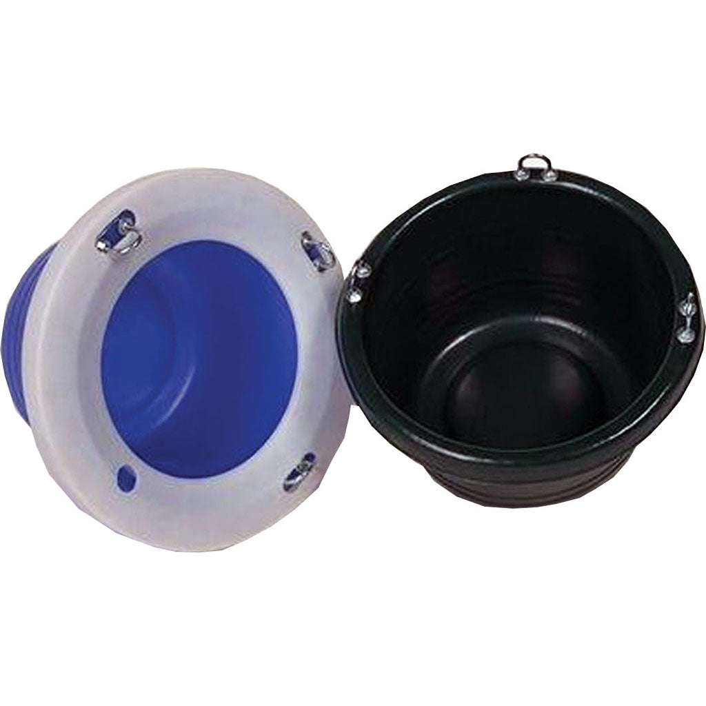 Horsemen'S Pride Feeder Lip (BLACK, 18 QT)