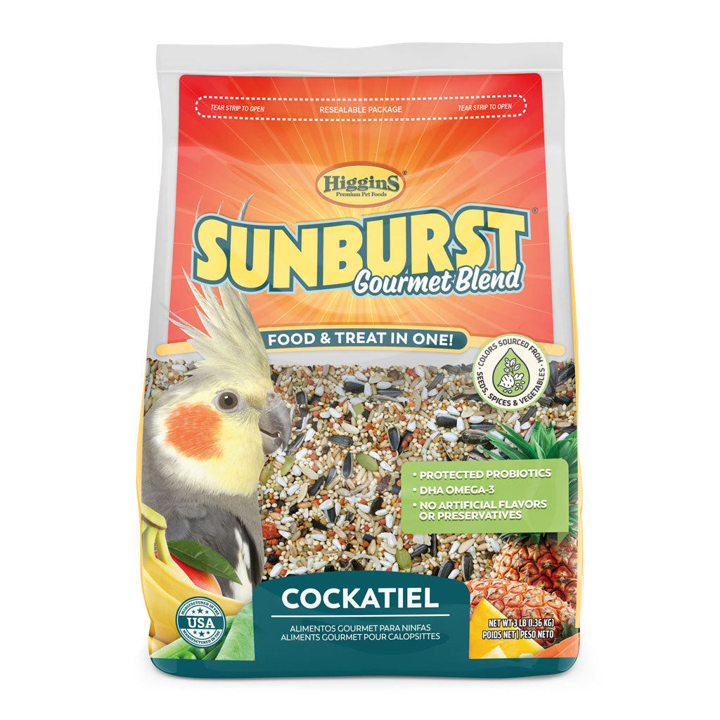 Sunburst Gourmet Blend Cockatiel (3 LB)