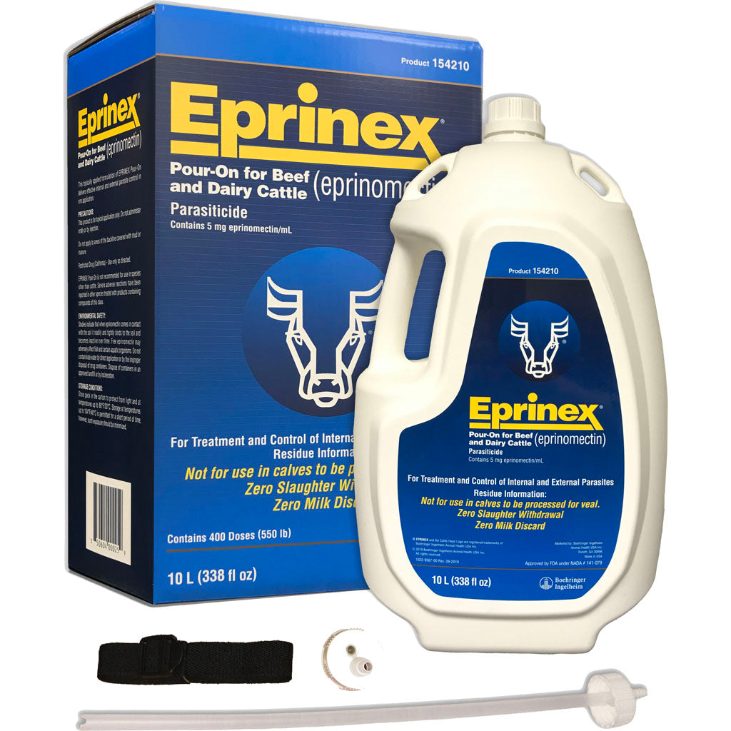 Eprinex Pour-On Dewormer For Beef & Dairy Cattle (10 L)
