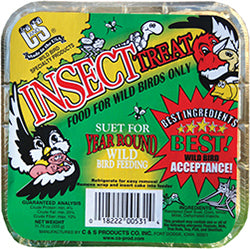 C&S Treat Suet (INSECT, 11.75 OZ)
