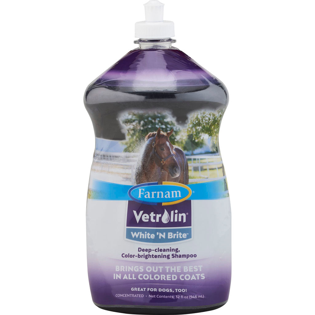 Vetrolin White 'N Brite Shampoo Concentrate (32 OZ)