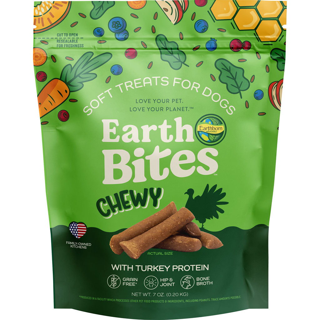 Holistic Earthbites Grain Free Bites (TURKEY, 7 OZ)