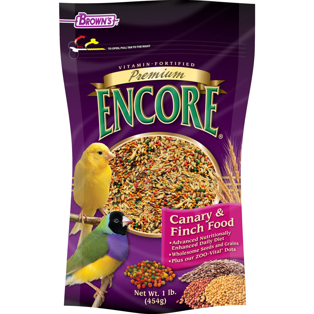 Encore Premium Canary & Finch Food (1 LB)