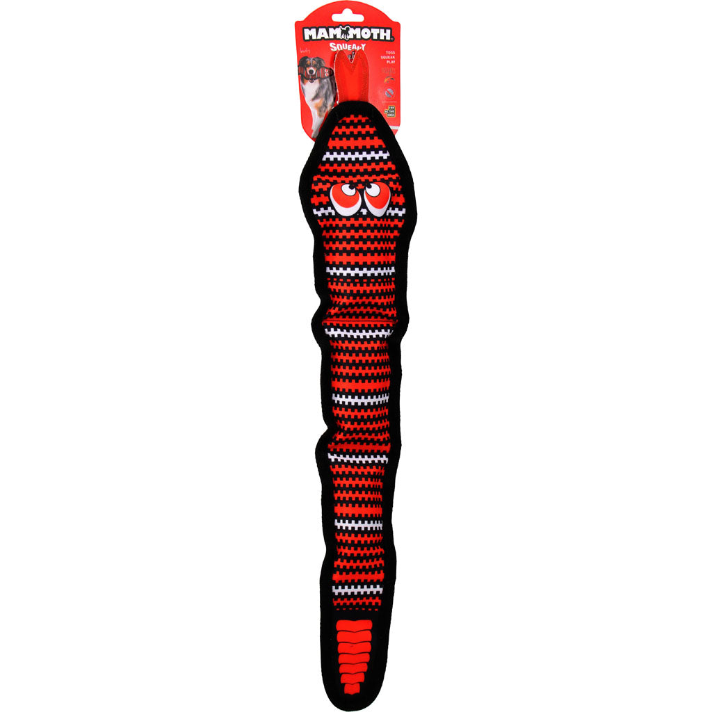 Mammoth Squeaky Snake Dog Toy (MULTI, 25 IN)