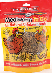 Hentastic Mealworm To Go All Chicken Treats (3.5 OZ)