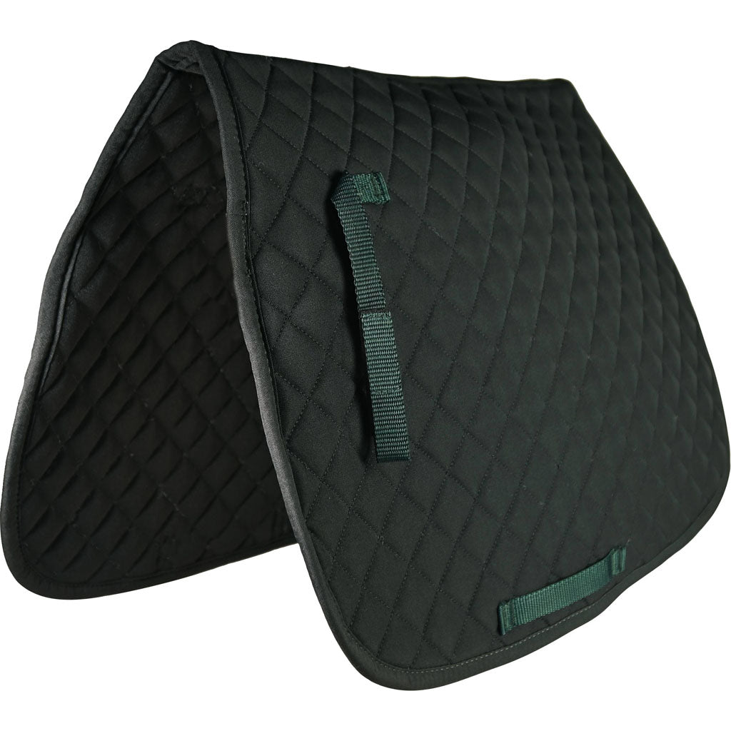 Gatsby Basic All-Purpose Saddle Pad (HUNTER GREEN, 22X18 IN)