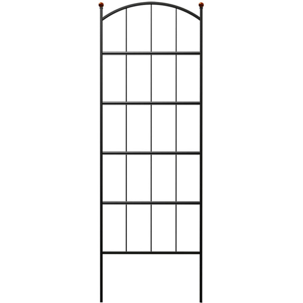 Modern Farmhouse Trellis (BLACK, 75 IN)