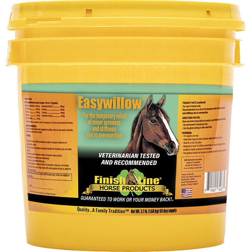 Finish Line Easywillow Equine Supplement (3.7 LB-60 DAY)